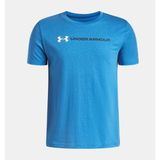 Under Armour Erkek Çocuk Ua Logo Wordmark T-Shirt - Mavi - Mavi