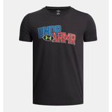 Under Armour Erkek Çocuk Ua Overlay Kısa Kollu T-Shirt 6005069-001 - 10 - 12 Yaş - Siyah-001