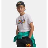 Under Armour Erkek Çocuk Ua Patch Pack Kısa Kollu T-Shirt - XS - Beyaz