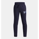 Under Armour Erkek Çocuk UA Rival Fleece Colorblock Graphic Eşofman Altı - Mavi - Mavi - S