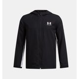 Under Armour Erkek Çocuk Ua Rival Woven Ceket 1390154-001 - 7 Yaş - Siyah-001