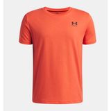 Under Armour Erkek Çocuk Ua Sportstyle Lc T-Shirt 1389962-690 - 7 Yaş - Kırmızı-690