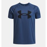 Under Armour Erkek Çocuk Ua Tech™ Big Logo Kısa Kollu T-Shirt 1363283-498 - 8 Yaş - Mavi-498