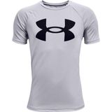 UNDER ARMOUR Erkek çocuk UA Tech Big Logo SS Tişört | Hızlı kuruyan Tech™ kumaş. V yaka.