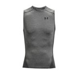 Under Armour Erkek HeatGear® Armour Kolsuz Atlet, Gri, S Beden