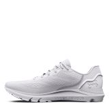 Under Armour Erkek HOVR Sonic 6 Koşu Ayakkabısı, (100) Beyaz/Beyaz/Metalik Gümüş, 7