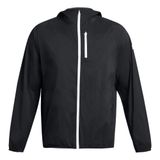 Under Armour Erkek Phantom Windbreaker Koşu Ceketi Koşu Ceketi Siyah 001/White 100 - Siyah