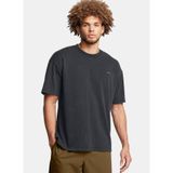 Under Armour Erkek T-Shirt, Kısa Kollu, Bisiklet Yaka, Siyah, M Beden