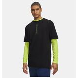 Under Armour Erkek Ua 60/40S Ua Blur Kısa Kollu T-Shirt - Siyah