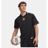 Under Armour Erkek Ua 96 Terrace Country Jersey T-Shirt - Siyah
