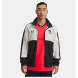Under Armour Erkek UA 96 Terrace Fermuarlı Ceket - Beyaz - S