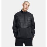 Under Armour Erkek UA Armour Fleece Yarım Fermuarlı Swacket Mont - Siyah-001