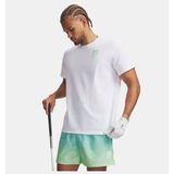 Under Armour Erkek UA Caddy Speaking Kısa Kollu T-Shirt - Beyaz - 2XL