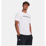 Under Armour Erkek UA Camo Chest Stripe Kısa Kollu T-shirt, Beyaz, 2XL