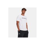 Under Armour Erkek UA Camo Chest Stripe Kısa Kollu T-shirt, Beyaz, L Beden