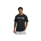 Under Armour Erkek UA Camo Chest Stripe Kısa Kollu T-Shirt, S, TYC3B1388108EB9800, Siyah