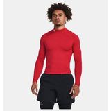 Under Armour Erkek Ua Cg Armour Comp Mock Uzun Kollu T-Shirt 1366072-600 - Kırmızı-600