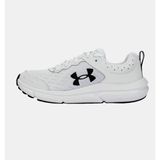 Under Armour Erkek UA Charged Assert 10 Koşu Ayakkabısı Suni Deri Malzeme ile Bağcıklı Tasarım - Beyaz-104