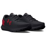 Under Armour Erkek UA Charged Rogue 3 Koşu Ayakkabısı siyah kırmızı