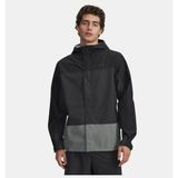 Under Armour Erkek Ua Cloudstrike Colorblock Yağmurluk 6009584-001 - Siyah-001