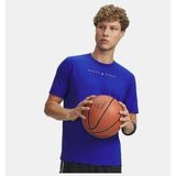 Under Armour Erkek Ua Curry Night Night T-Shirt 6009783-400 - Lacivert-400