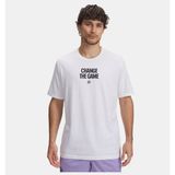 Under Armour Erkek UA Curry Playable Tee T-Shirt - Beyaz