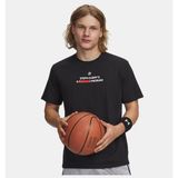 Under Armour Erkek UA Curry Quote T-Shirt - Siyah - 2XL