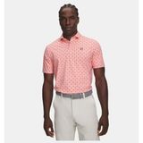 Under Armour Erkek Ua Drive Chill Baskılı Polo T-Shirt - XL - Pembe