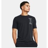 Under Armour Erkek UA Dusk to Dawn Skul Kısa Kollu T-shirt - Siyah-001