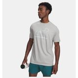 Under Armour Erkek UA GL Foundation Update Kısa Kollu T-shirt - Gri