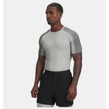 Under Armour Erkek UA Halo Bonded Auxetic Kısa Kollu T-Shirt - Gri-069