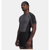 Under Armour Erkek UA Halo Bonded Auxetic Kısa Kollu T-Shirt - Gri
