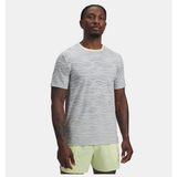 Under Armour Erkek UA Halo Jacquard Kısa Kollu T-Shirt - Beyaz