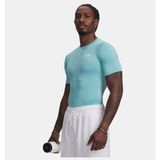 Under Armour Erkek UA HeatGear Armour Compression Kısa Kollu T-shirt - Mavi-425