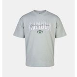 Under Armour Erkek Ua Heavyweight Armour Wordmark Kısa Kollu T-Shirt - 2XL - Yeşil