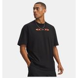 Under Armour Erkek Ua Heavyweight Echo Car Kısa Kollu T-Shirt - Siyah
