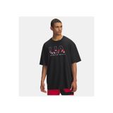 Under Armour Erkek UA Heavyweight Hoops Branded Kısa Kollu T-Shirt 6003687-001