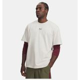 Under Armour Erkek Ua Heavyweight Metal Logo Kısa Kollu T-Shirt - 3XL - Siyah