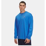 Under Armour Erkek Ua Heavyweight Modern Sport Oversize Uzun Kollu T-Shirt 6004885-402 - Mavi-402