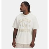 Under Armour Erkek Ua Heavyweight Varsity Oversize T-Shirt - Taş