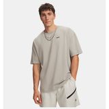 Under Armour Erkek Ua Heavyweight Wash Kısa Kollu T-Shirt - XL - Kahverengi