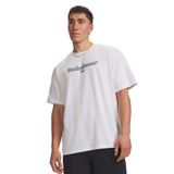 Under Armour Erkek UA Heavyweight Wordmark Kısa Kollu T-Shirt 6009266-100