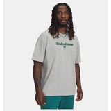 Under Armour Erkek UA Heavyweight Wordmark Kısa Kollu T-Shirt - Gri - XL