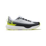 Under Armour Erkek UA Infinite Pro Spor Ayakkabı, White/Black/High Vis Yellow, 44.5 EU
