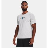 Under Armour Erkek UA Koşuder Armour Kısa Kollu T-shirt - Gri-014