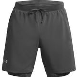 Under Armour Erkek Ua Launch 7İnch 2-İn-1 Şort 1382641-025, 1382641025, S