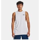 Under Armour Erkek Ua Left Chest Cut Off Atlet 1329286-100 - XL - Beyaz-100