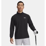 Under Armour Erkek Ua Matchplay 1/4 Fermuarlı Uzun Kollu T-Shirt 6010892-001 - Siyah-001