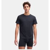 Under Armour Erkek UA Performance Cotton Undershirt 2'li Paket T-shirt - Siyah - 2XL