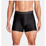 Under Armour Erkek UA Performance Tech 6" 3'lü Boxer - Siyah-001
